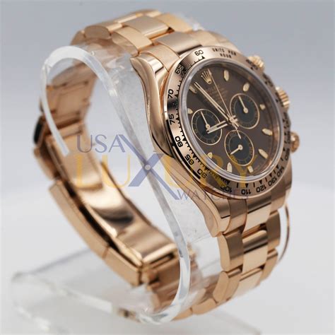 rolex daytona everose gold chocolate dial|rolex daytona everose gold price.